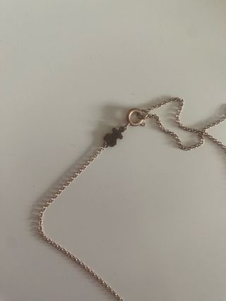 Conjunto Tous: Anillo y Colgante Cruz