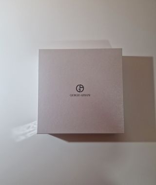 Scatola Giorgio Armani Grigio/argento