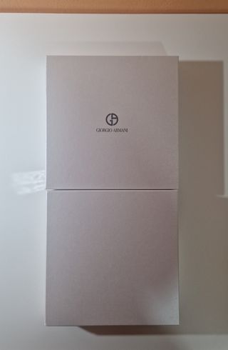 Scatola Giorgio Armani Grigio/argento