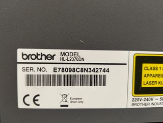 Stampante Brother HL-L2370DN laser monocromatica con connessione di rete e duplex automatico