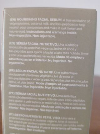 Serum facial protein shot nuevo