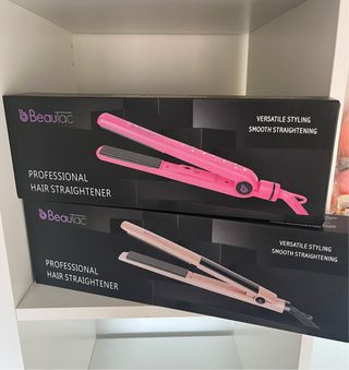 Plancha Cabello Beautac Profesional Nueva ( ROSA )