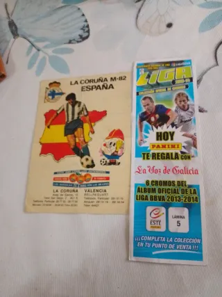 Figuras coleccionables Panini La Voz de Galicia