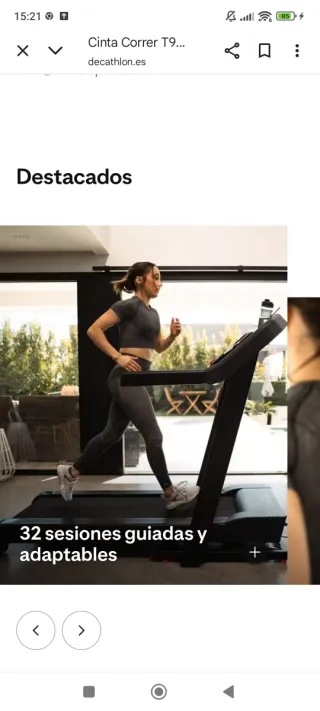 Tapis roulant DOMYOS T900D 18 km/h