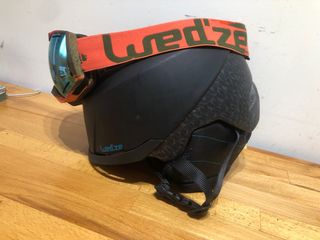 Casco de esquí Wedze con gafas