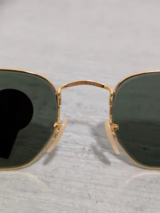 Occhiali da sole Ray-Ban Hexagonal Oro/Verde