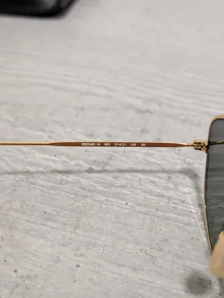 Occhiali da sole Ray-Ban Hexagonal Oro/Verde