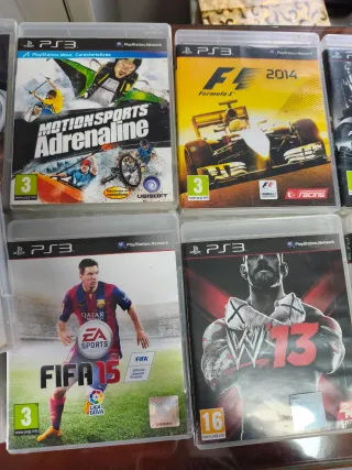 Lote 19 juegos Play Station 3