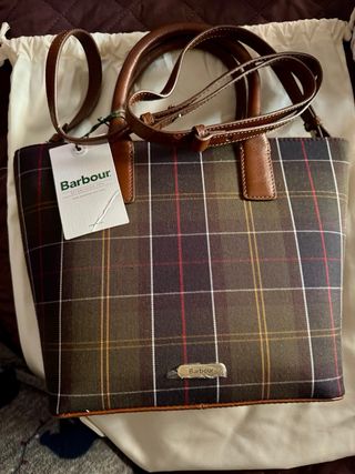 Bolso Barbour Tartán Tote Multicolor
