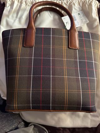 Bolso Barbour Tartán Tote Multicolor
