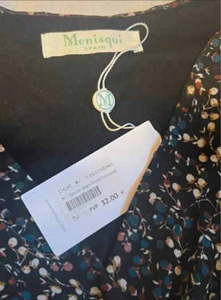 Vestido midi Monisqui estampado nuevo