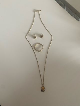 Conjunto Tous Collar, Anillo y Pendientes