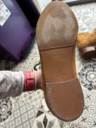 Botines piel ante Sézane T40