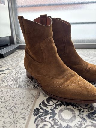 Botines piel ante Sézane T40