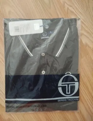 Polo Sergio Tacchini Gris Talla S