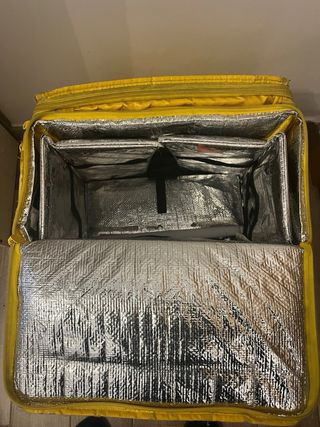 Bolso Glovo Repartidor Amarillo