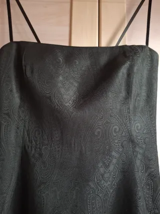 Vestido de fiesta negro largo