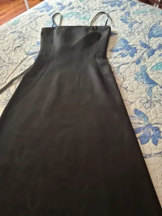 Vestido de fiesta negro largo