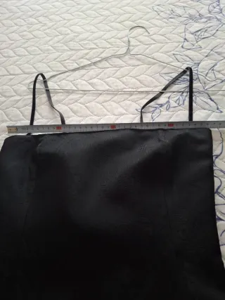 Vestido de fiesta negro largo