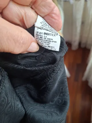 Vestido de fiesta negro largo