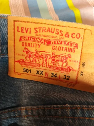 Pantalones Levi's Azules Talla L