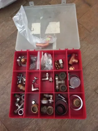 Varios ferreteria, abrazaderas...