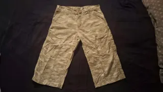 Pantalones cargo Lois camuflaje beige