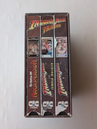 Trilogía Indiana Jones VHS