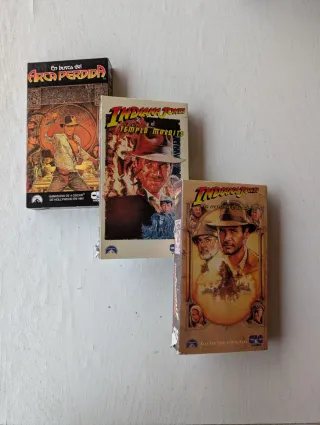Trilogía Indiana Jones VHS