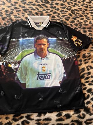 Camiseta fútbol Real Madrid vintage 90s