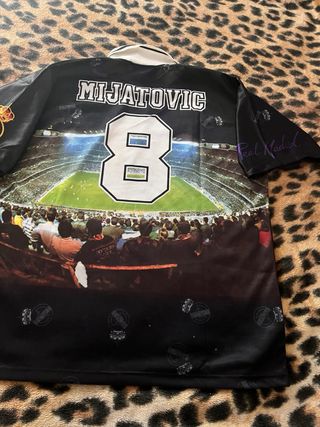 Camiseta fútbol Real Madrid vintage 90s