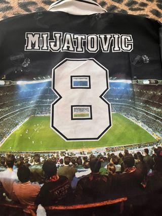 Camiseta fútbol Real Madrid vintage 90s