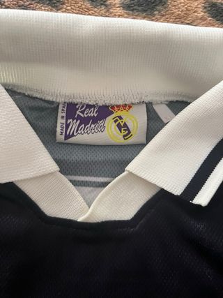 Camiseta fútbol Real Madrid vintage 90s