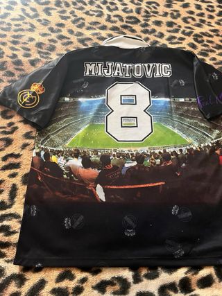 Camiseta fútbol Real Madrid vintage 90s
