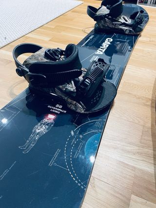 Tabla snowboard Capita + Fijaciones