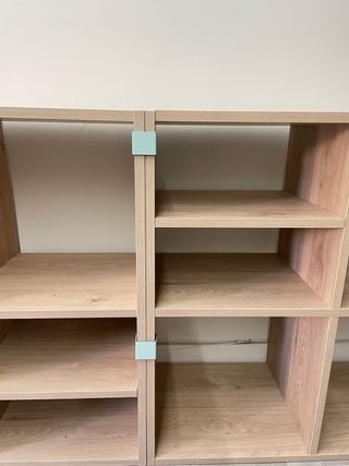 Estantería modular de madera