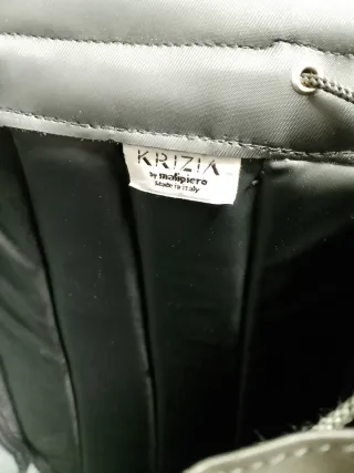 Zaino Krizia vintage nero con stampa