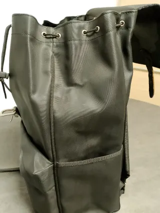 Zaino Krizia vintage nero con stampa