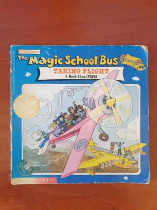 The magic school bus taking flight