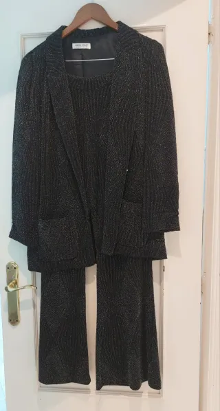 Traje fiesta brillo Green Coast TM