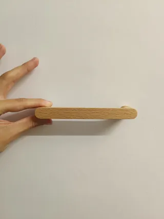 15 unidades Tirador de madera para puertas/muebles