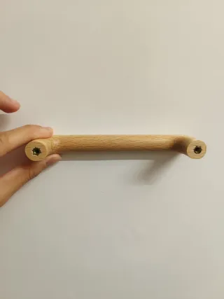 15 unidades Tirador de madera para puertas/muebles