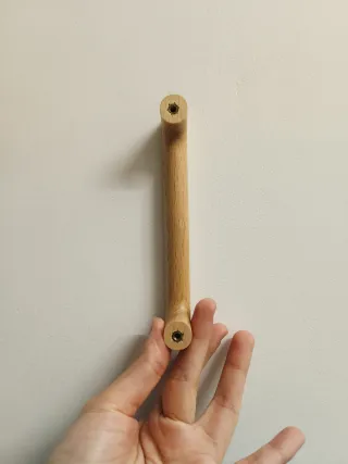 15 unidades Tirador de madera para puertas/muebles