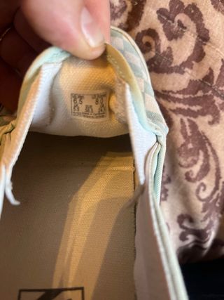 Zapatillas Vans Checkerboard Talla 38.5