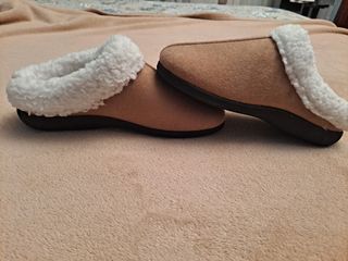 Zapatillas de casa hombre con borreguito