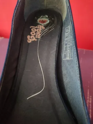 Zapatos de fiesta azul talla 38