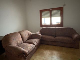 Conjunto de 2 sofás 2 plazas tela