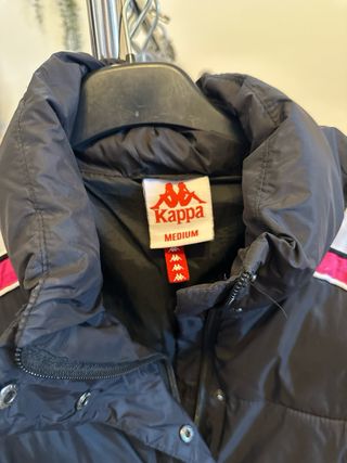 Bomber Kappa donna nero e fucsia