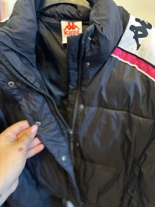 Bomber Kappa donna nero e fucsia