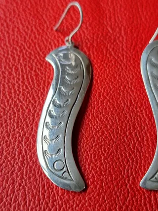 Pendientes Plata maciza,artesanos, Diseño unico.